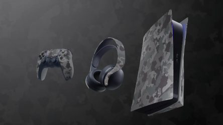 Image d'illustration pour l'article : PS5 : PlayStation dévoile un nouveau coloris pour la console et les accessoires, le Gris Camouflage