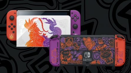 Image d'illustration pour l'article : Pokémon Écarlate / Violet : Une Nintendo Switch OLED aux couleurs des jeux est dévoilée