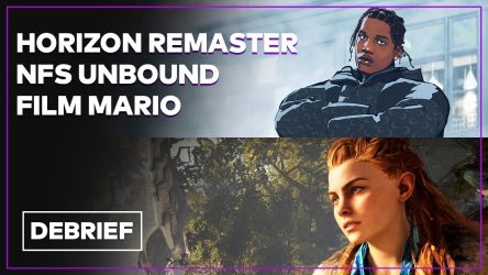 Image d'illustration pour l'article : Débrief' : Need for Speed Unbound, Horizon Zero Dawn remake et film Mario