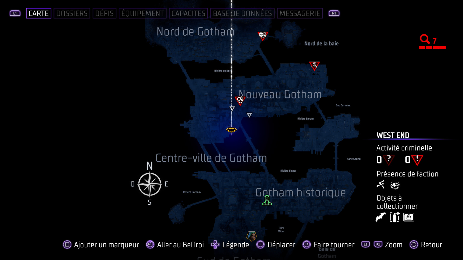 Les batarangs - centre ville - west end - bessolo ristorante - gotham knights