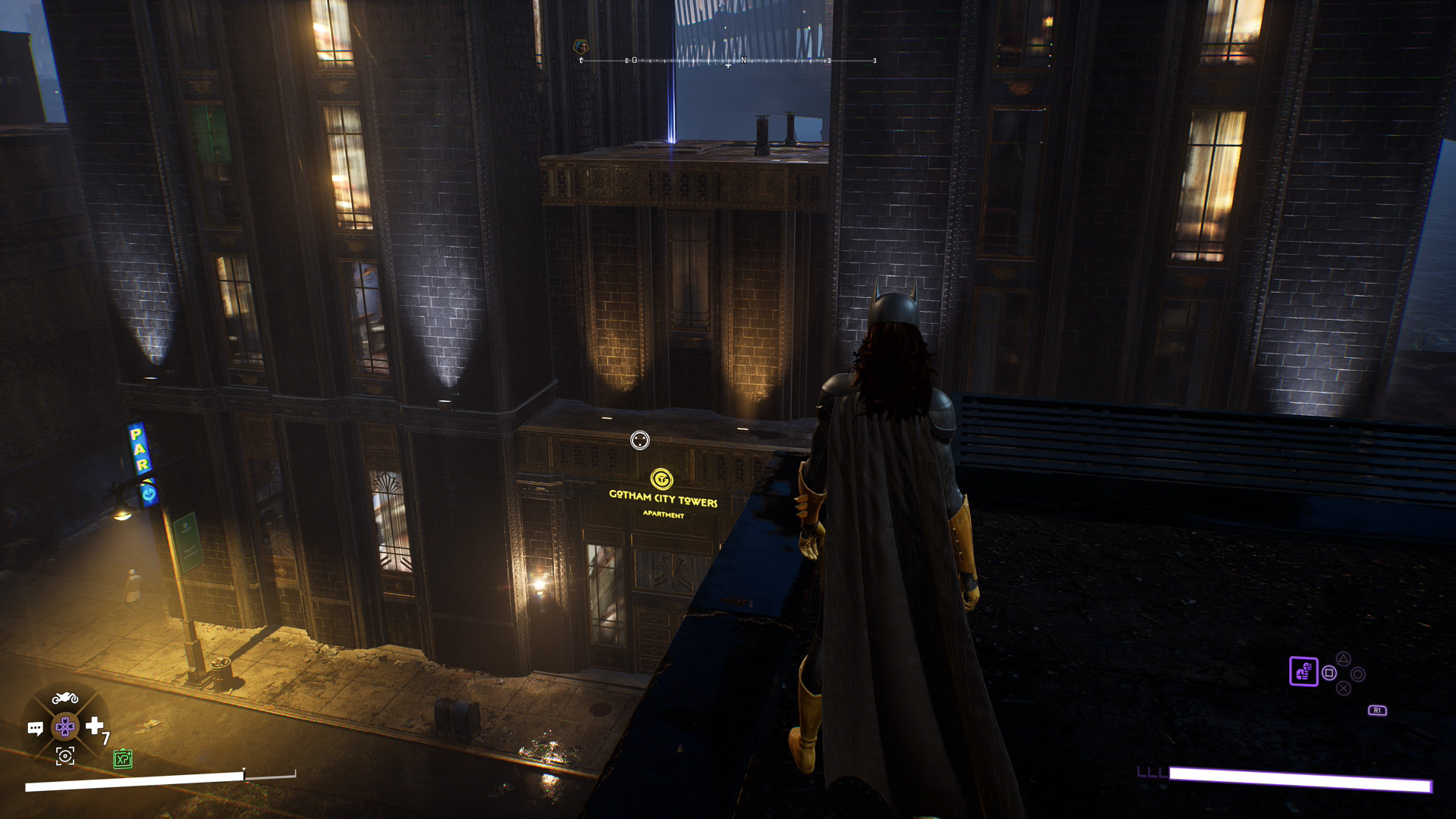 Les batarangs - centre ville - quartier financier - gotham city towers apartment - gotham knights