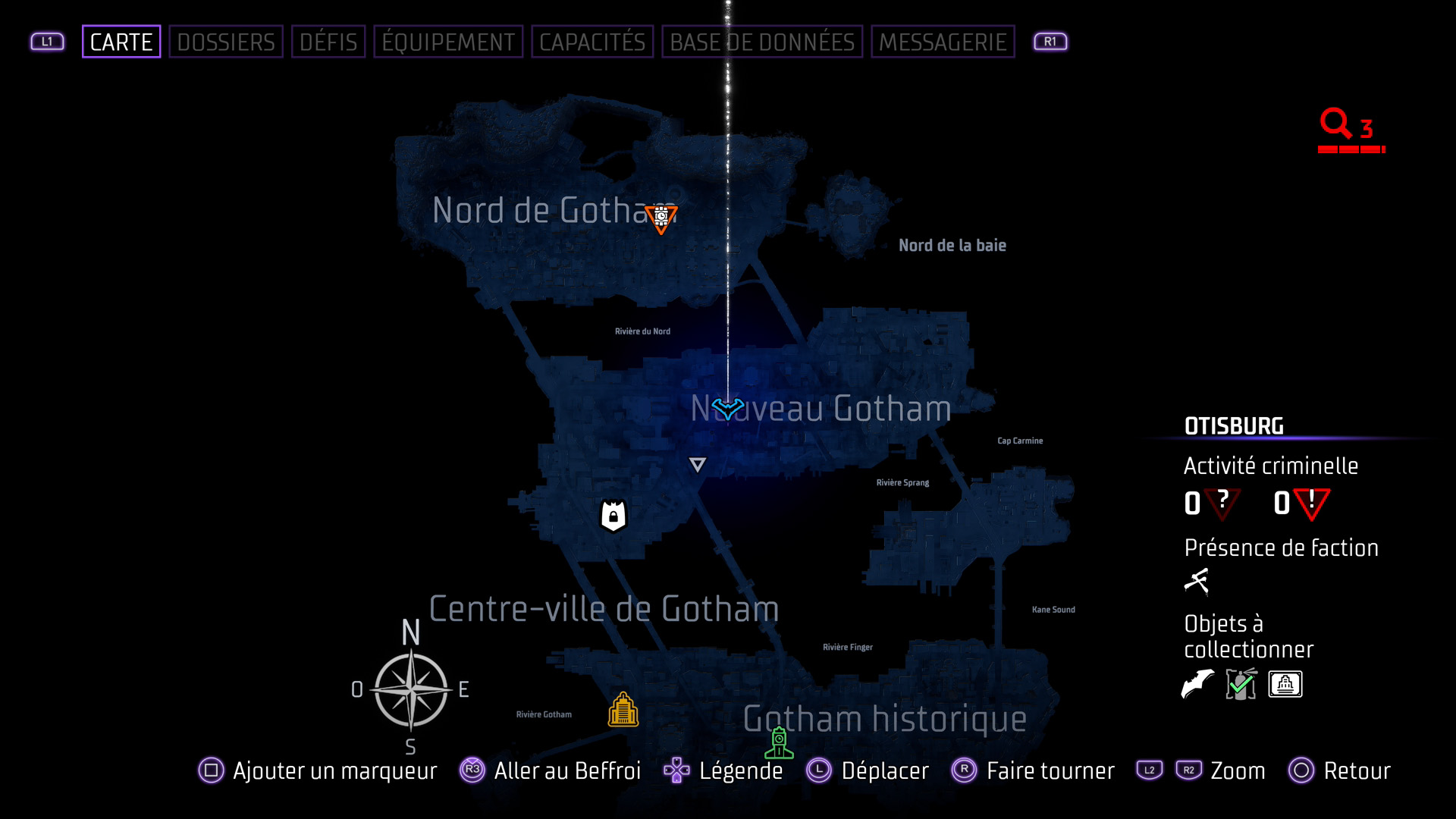 Les batarangs - nouveau gotham - otisburg - immeuble queen & lane constructions - gotham knights