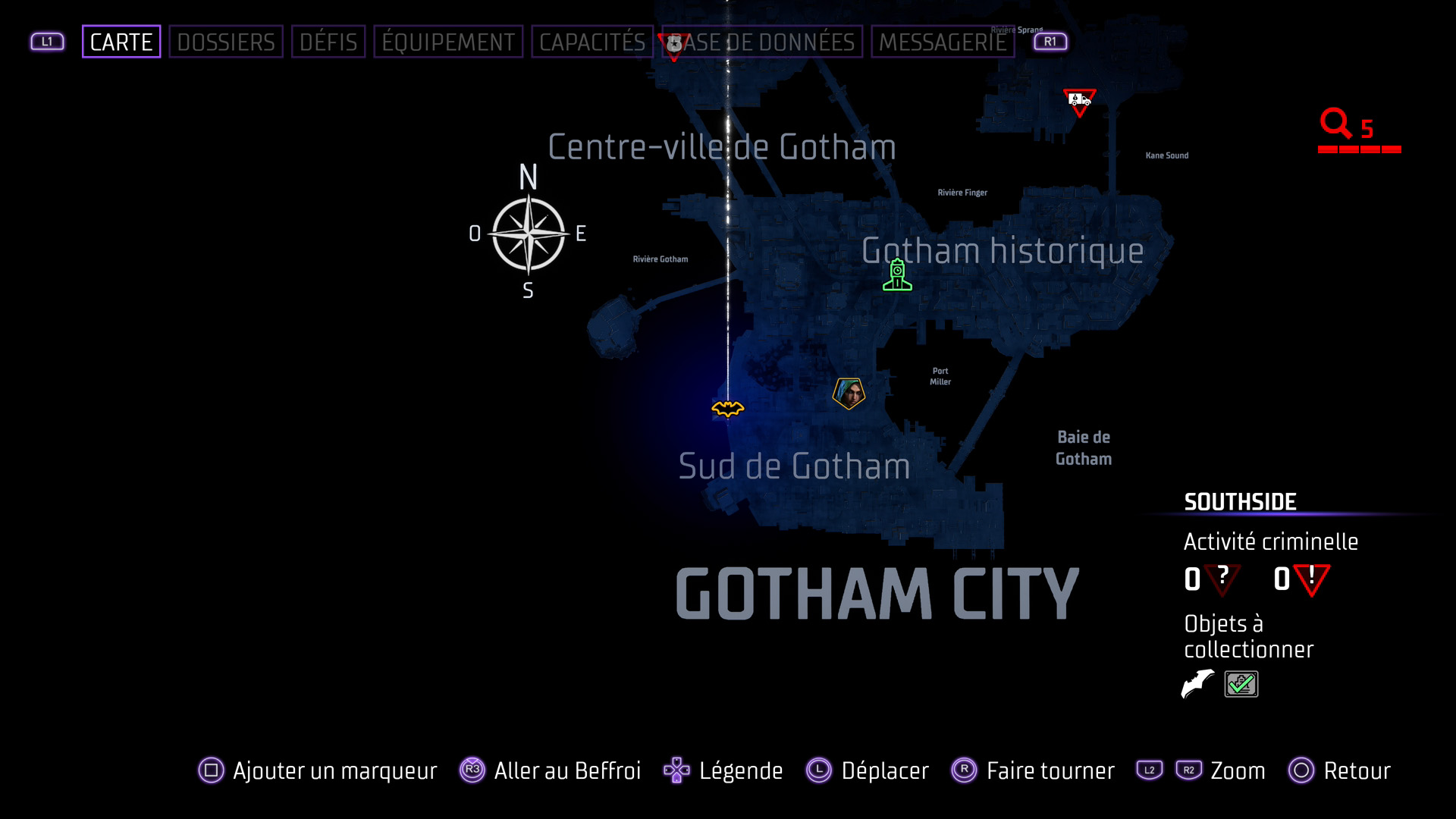 Les batarangs - sud de gotham - le chaudron - terminus du métro aérien - gotham knights