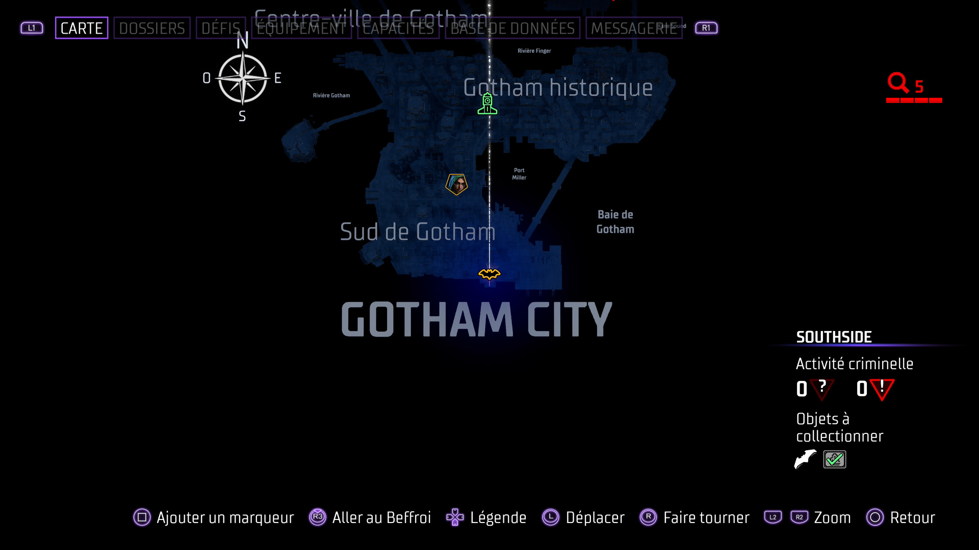 Les batarangs - sud de gotham - southside - wayne tech - gotham knights