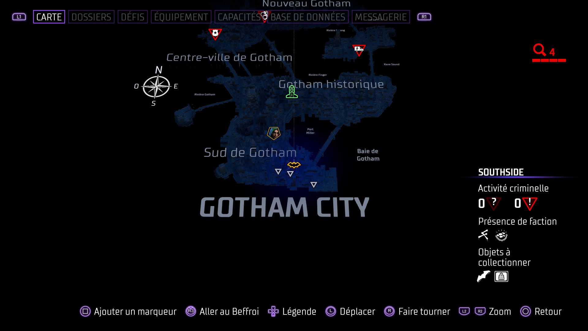 Les monuments - southside - verrerie - gotham knights
