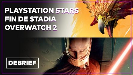 Image d'illustration pour l'article : Débrief' : Mort de Stadia, jeux Star Wars, Wild Hearts, Overwatch 2 et polémique PlayStation