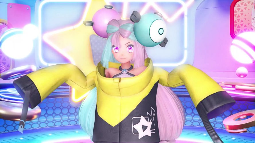 Pokémon écarlate et violet présentent la championne mashynn