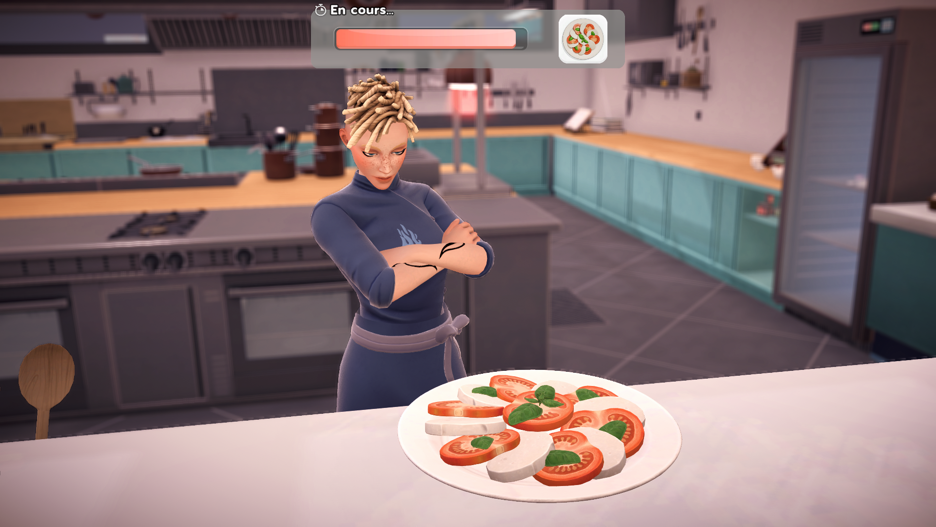 Chef life : a restaurant simulator présentation plat