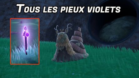 Image d'illustration pour l'article : Emplacement des pieux violets – Pokémon Écarlate et Violet