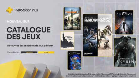 Image d'illustration pour l'article : PlayStation Plus Extra / Premium : Du Kingdom Hearts, Skyrim et Rainbow Six pour le mois de novembre