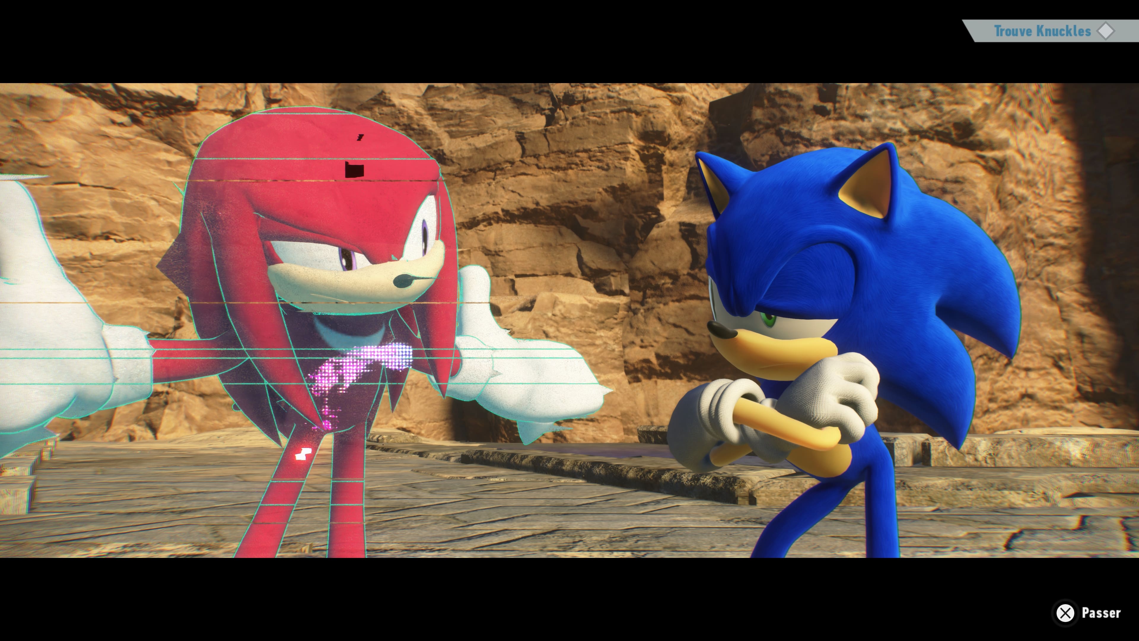 Sonic frontiers cutscene knuckles