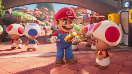 Image d'illustration pour l'article : Le film Super Mario Bros. nous montre de nouvelles images du Royaume Champignon