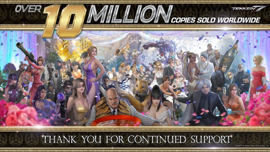 Image d\'illustration pour l\'article : Tekken 7 passe la barre des 10 millions d’exemplaires vendus