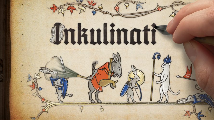 Image d\'illustration pour l\'article : Inkulinati : L’original jeu de stratégie médiévale arrivera en accès anticipé le 31 janvier 2023