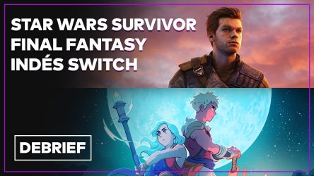 Image d'illustration pour l'article : Débrief' : Star Wars Jedi Survivor, Final Fantasy, Xbox, indés Switch et Joyeux Noël !
