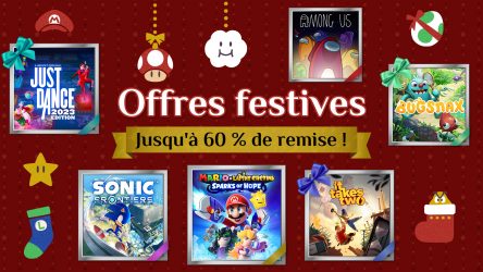 Image d'illustration pour l'article : Nintendo lance ses offres de Noël pour ses jeux Switch sur l'eShop