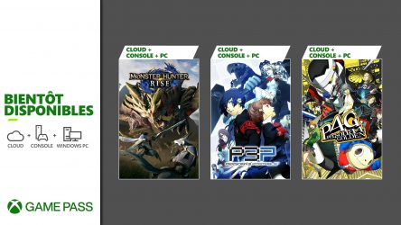 Image d'illustration pour l'article : Xbox Game Pass : Petit mois mais grosses sorties sur le service en janvier avec Persona et Monster Hunter
