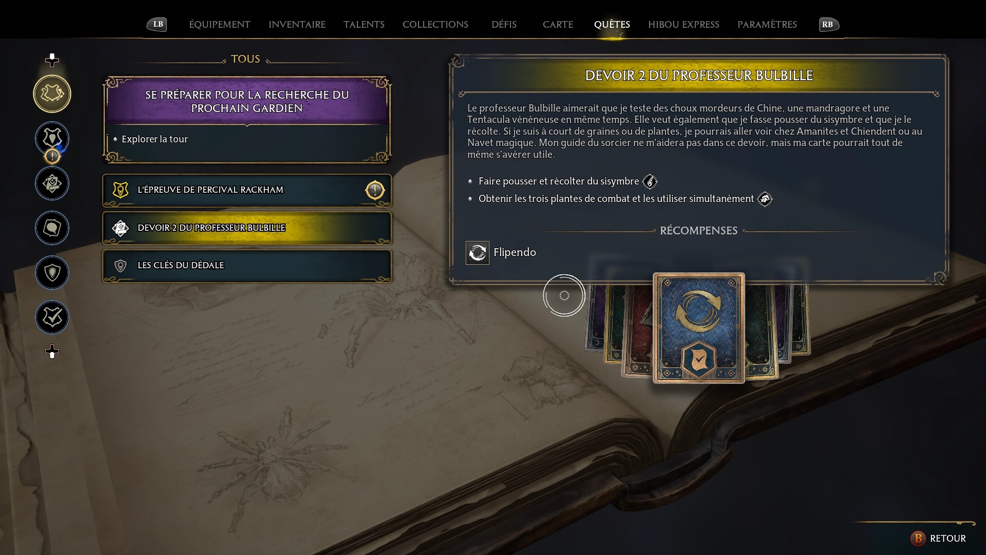 Comment débloquer Flipendo Soluce Hogwarts Legacy