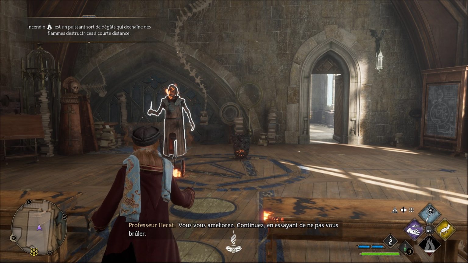 Comment débloquer Incendio Soluce Hogwarts Legacy