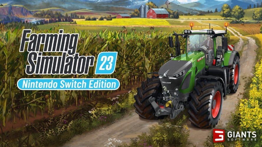 Farming simulator 23 switch key art 2