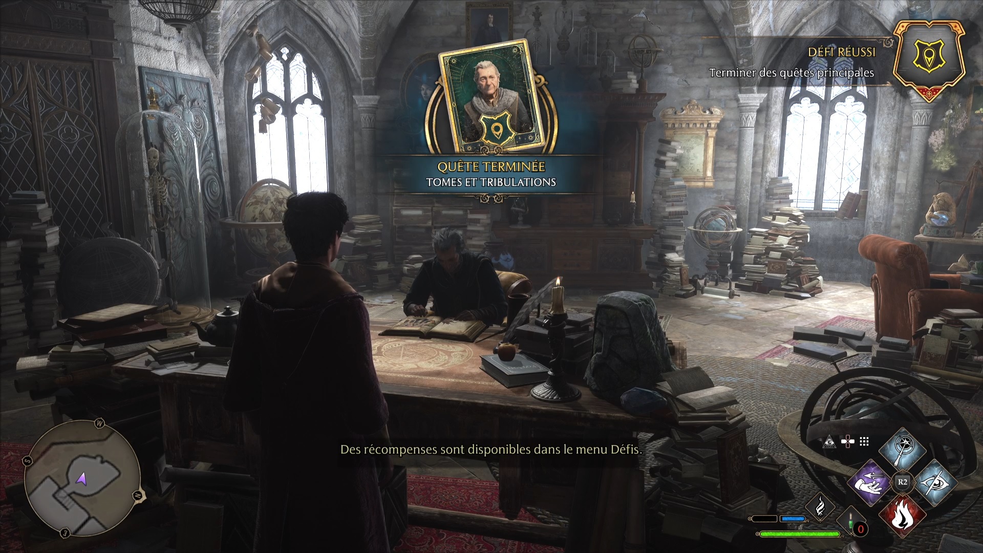 Tomes et tribulations Soluce Hogwarts Legacy