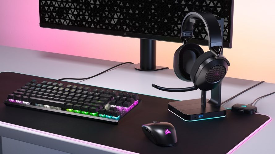 CORSAIR – Lancement des nouveaux casques de jeu SANS FIL HS65 et HS55