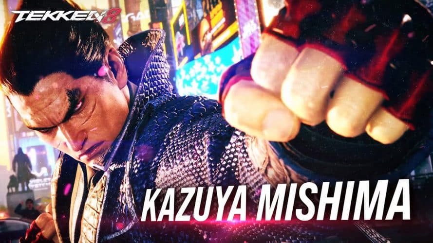 Tekken 8 : kazuya mishima montre ses nouveaux coups