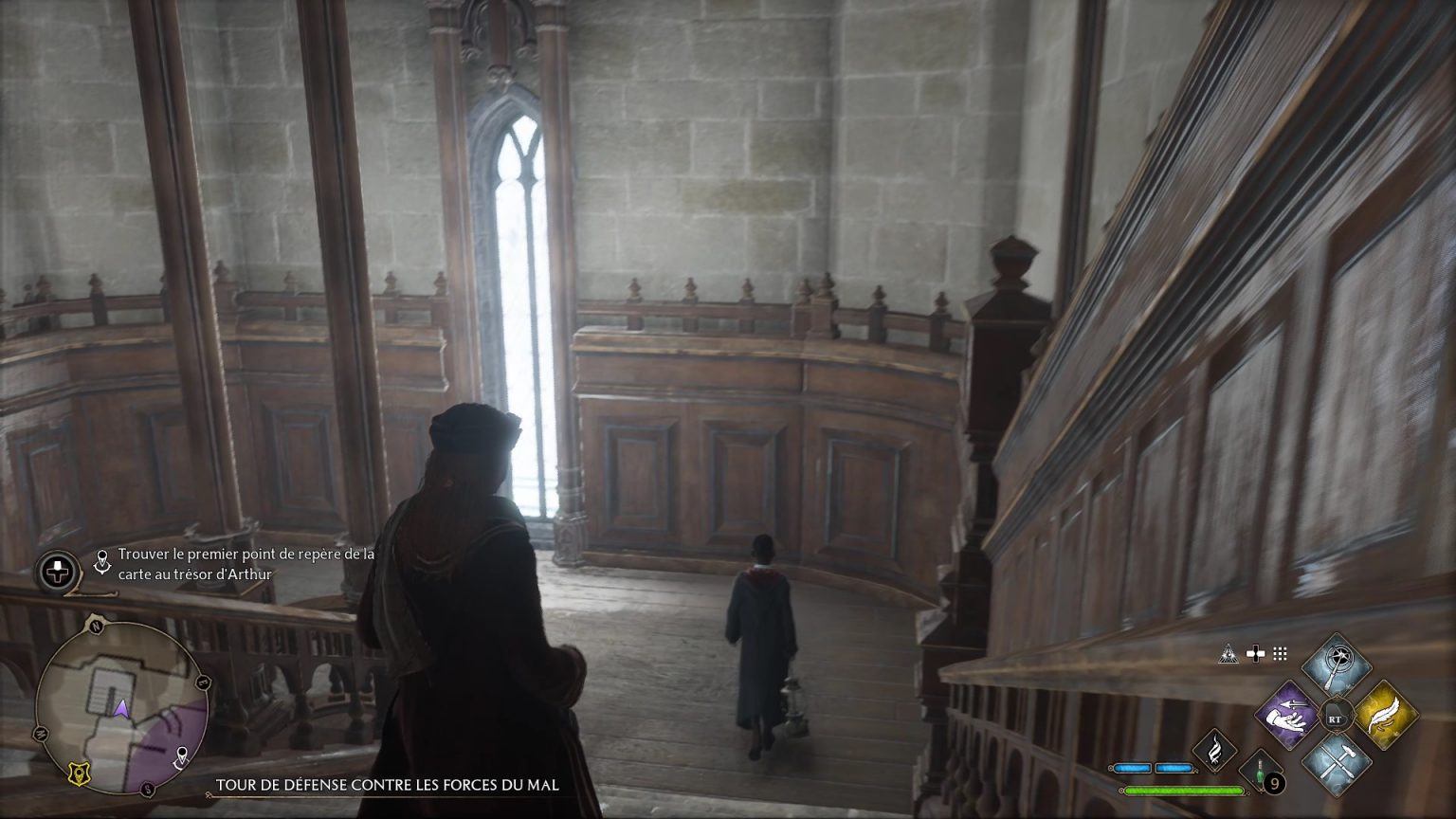 Une cachette dans le château Soluce Hogwarts Legacy