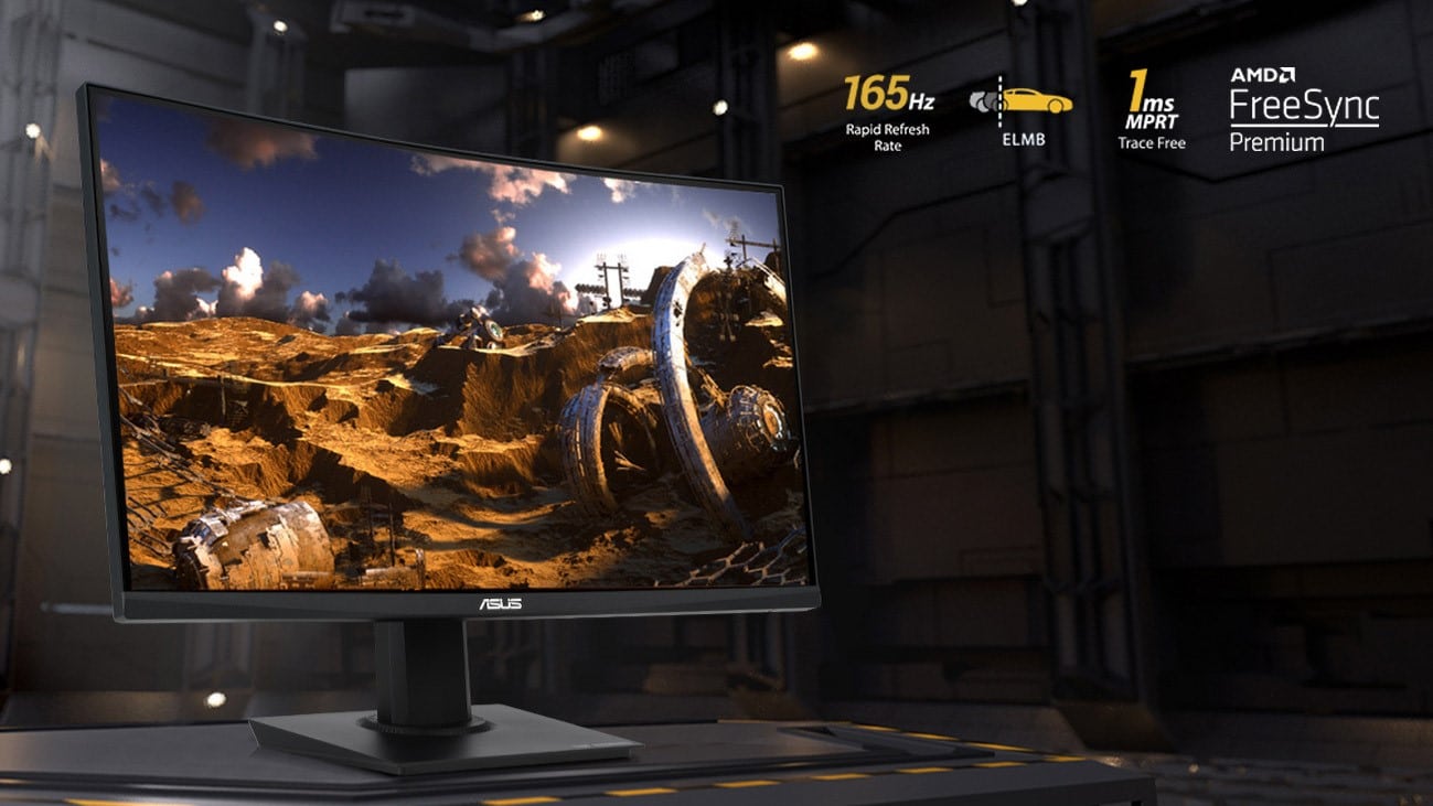 L'écran PC incurvé Asus TUF Gaming VG24VQ est en promotion