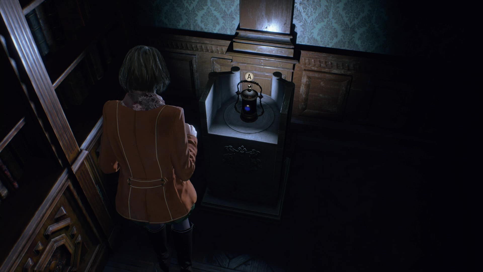Resident evil 4 remake Ashley lanterne 11