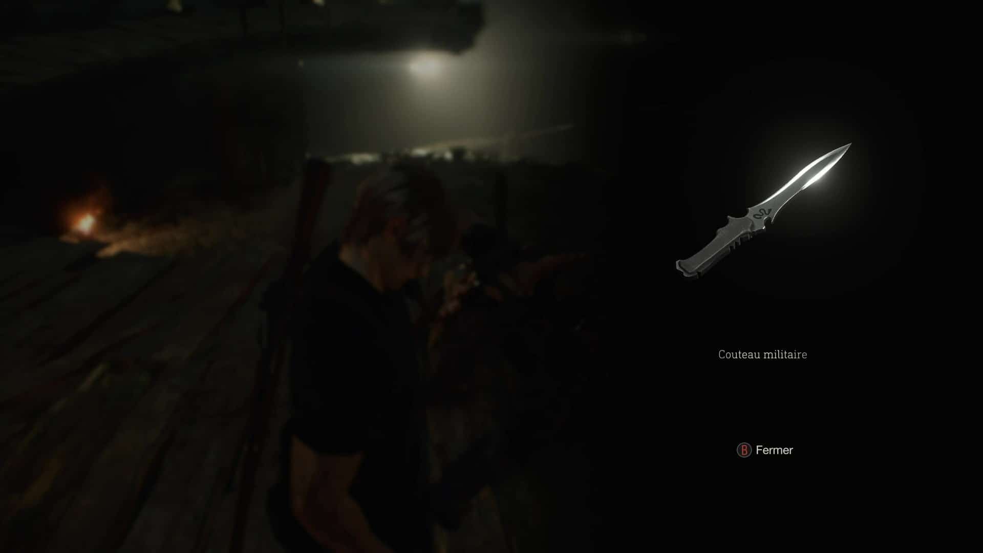 Resident evil 4 remake couteau militaire 17