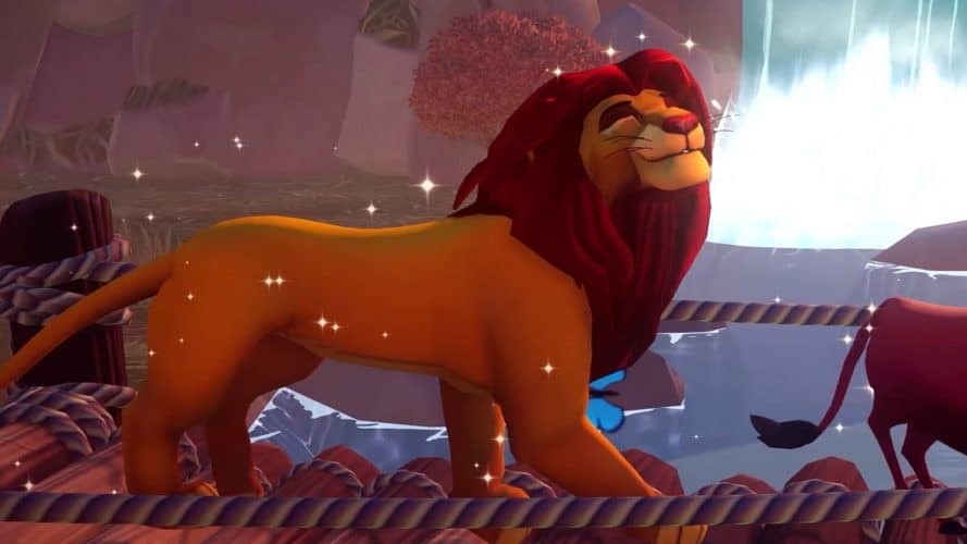 Disney dreamlight valley update roi lion 1