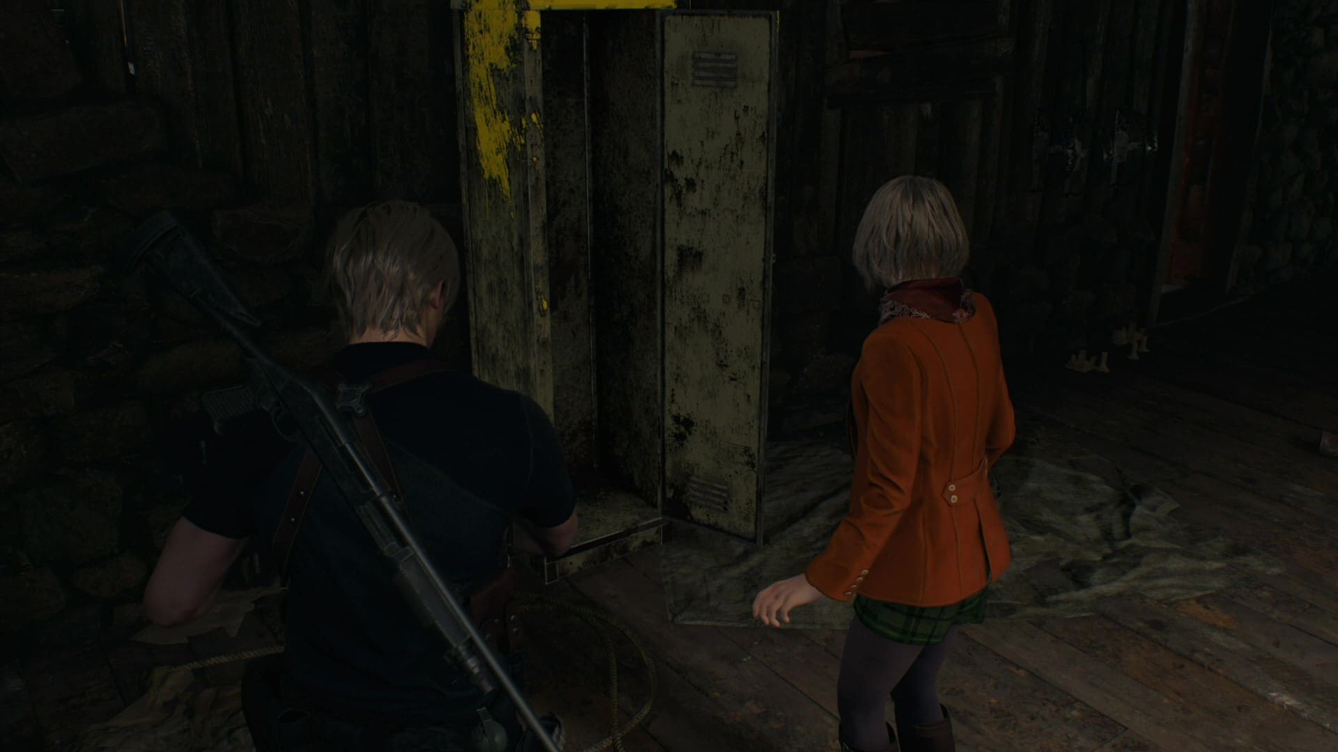 Resident evil 4 remake survivre ashley casiers 5