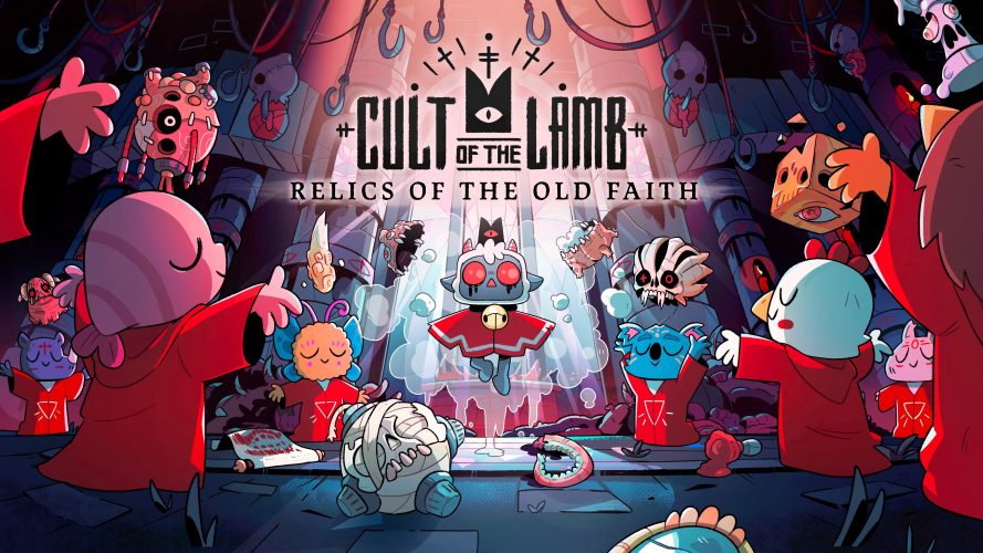 Cult of the lamb relics of the old faith key art 1