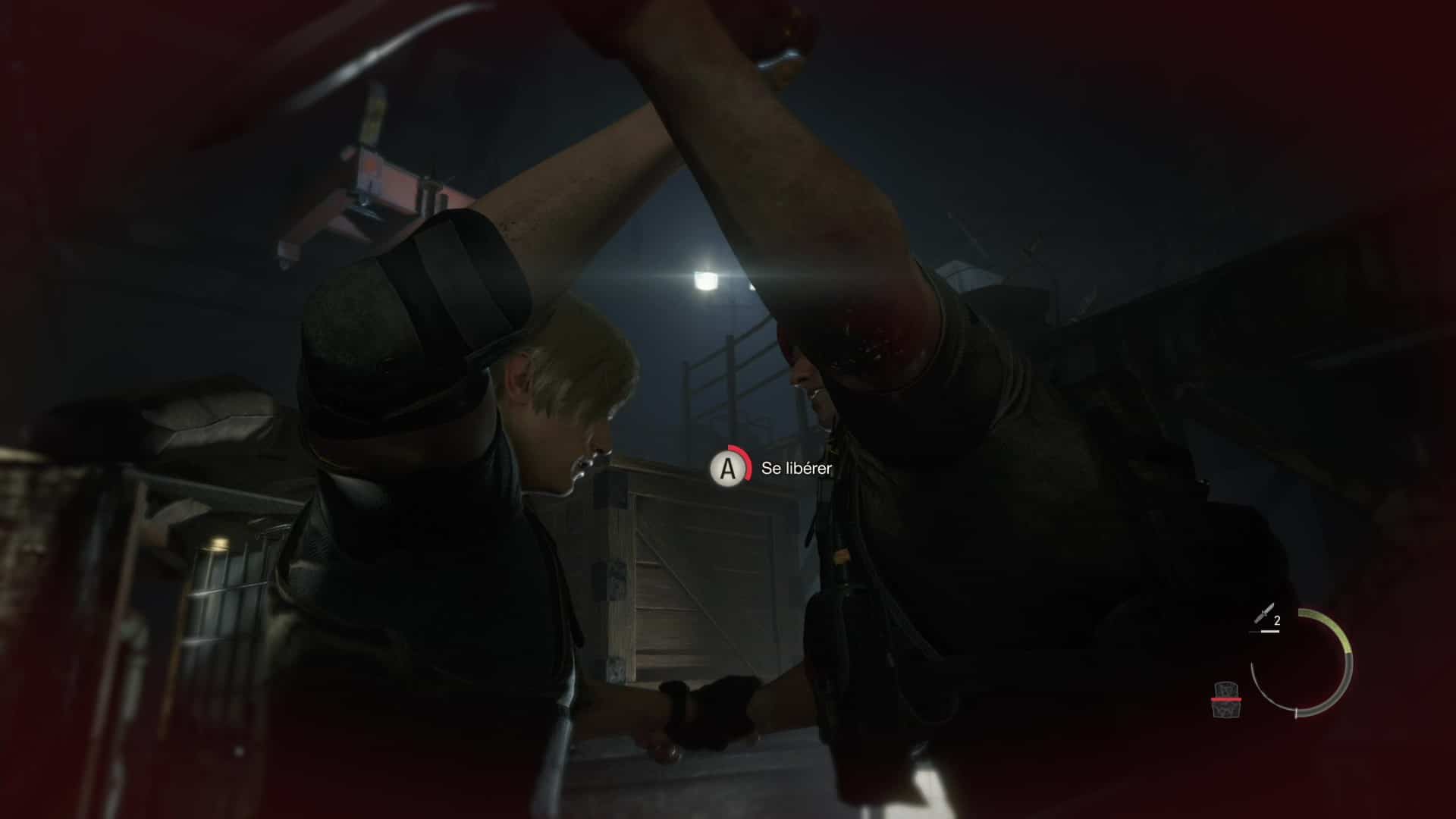 Resident evil 4 remake combat krauser 2 18