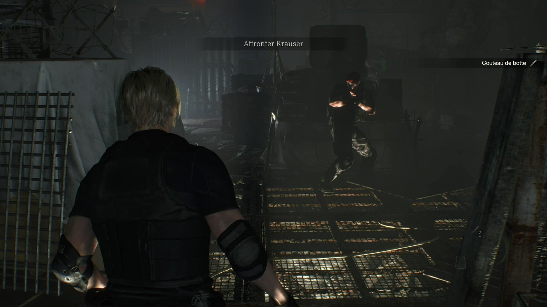 Resident evil 4 remake combat krauser 17