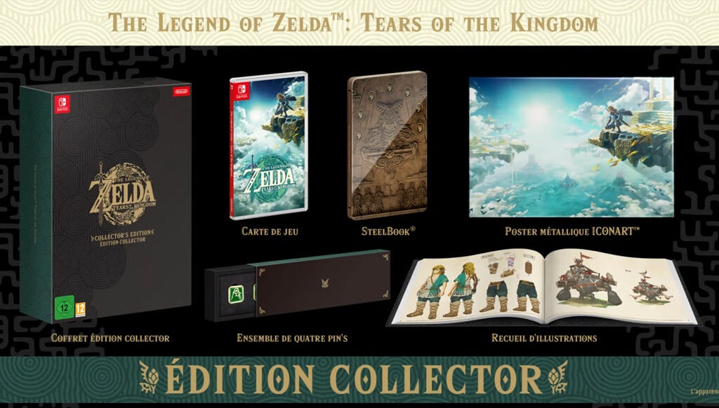 The legend of zelda tears of the kingdom edition collector 2