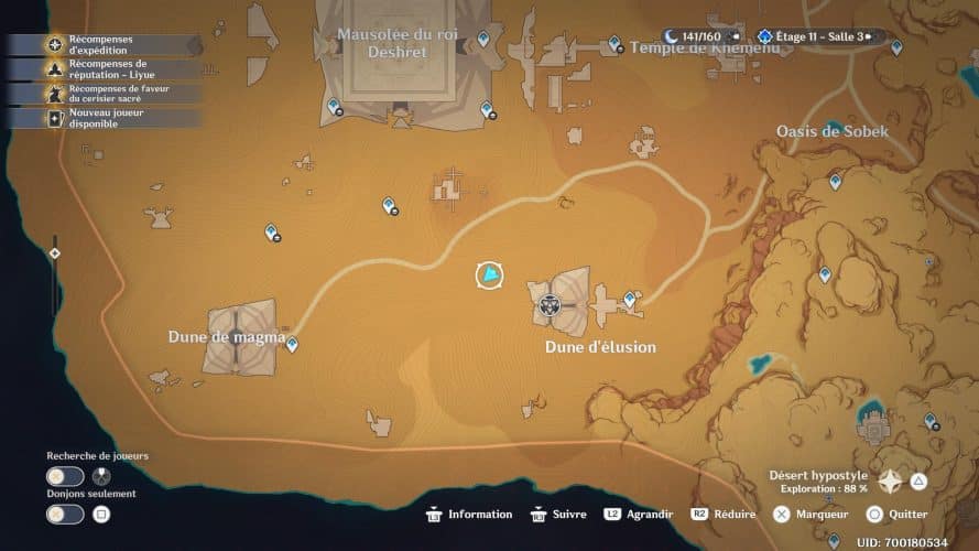 Tous les Sanctuaires de Sumeru | Guide Genshin Impact