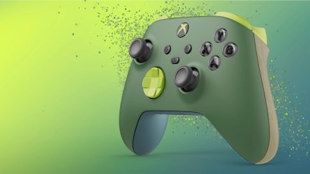 Image d'illustration pour l'article : Xbox : Microsoft présente une manette fabriquée à partir de matériaux recyclés