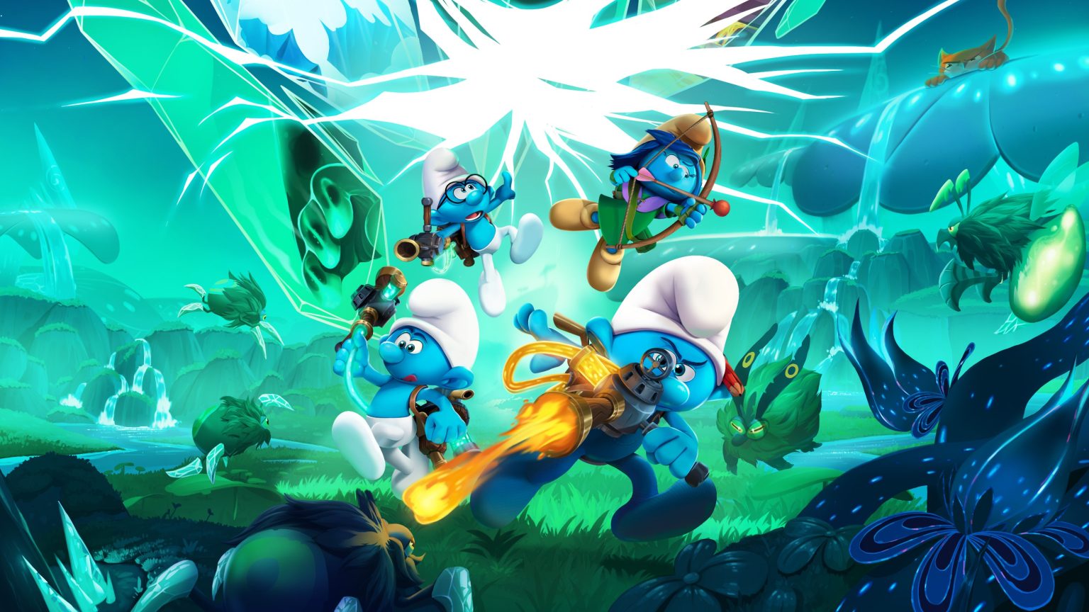 Les Schtroumpfs 2 - Jeu Wii U Version PAL Française, En Bon état