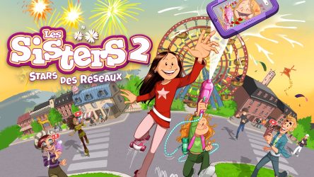 Image d'illustration pour l'article : Les Sisters 2 - Stars des Réseaux : La suite du party game Les Sisters - Show Devant ! officialisée par Microids
