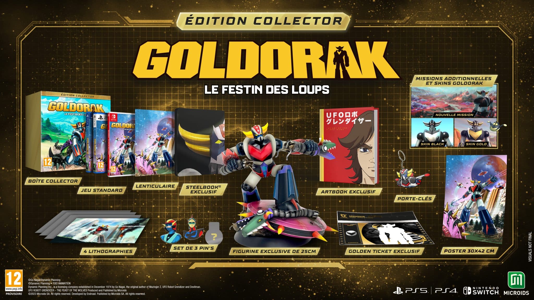 Goldorak: Le Festin des Loups dévoile enfin sa date de sortie
