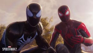 Image d'illustration pour l'article : Marvel’s Spider-Man 2 : 2,5 millions de jeux vendus en seulement 24 heures, un record absolu pour un jeu PlayStation