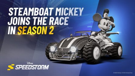 Image d'illustration pour l'article : Disney Speedstorm : Steamboat Mickey rejoint le casting en saison 2