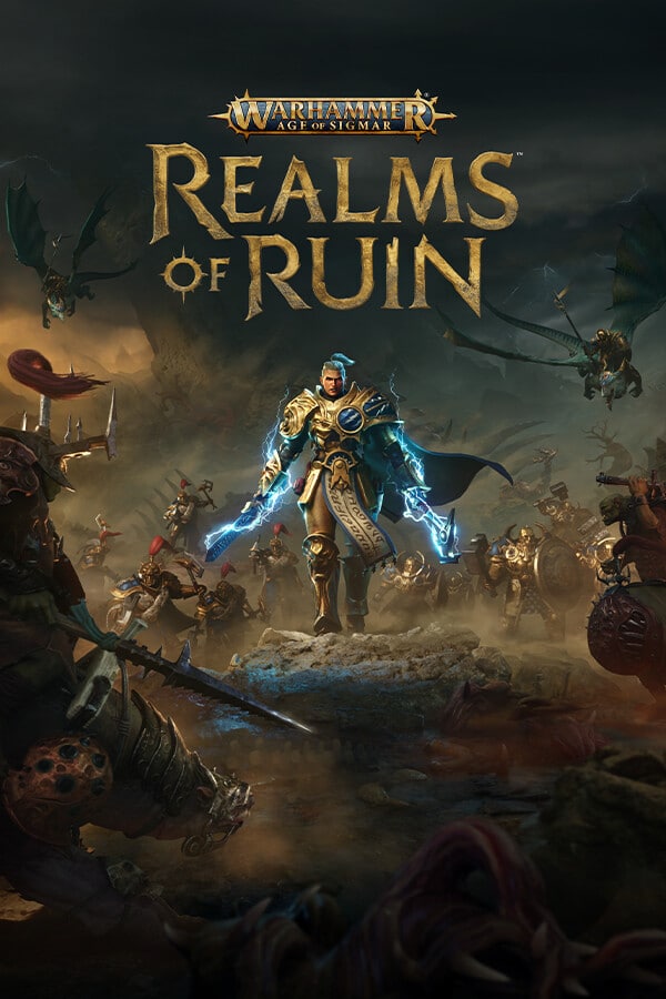 Jaquette Warhammer Age of Sigmar: Realms of Ruin