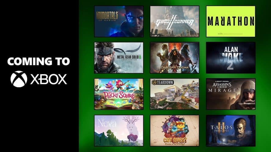 Xbox playstation showcase 1