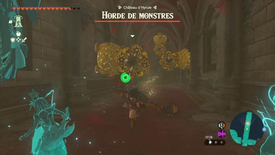 Étrange phénomène au château Soluce Zelda Tears of the Kingdom