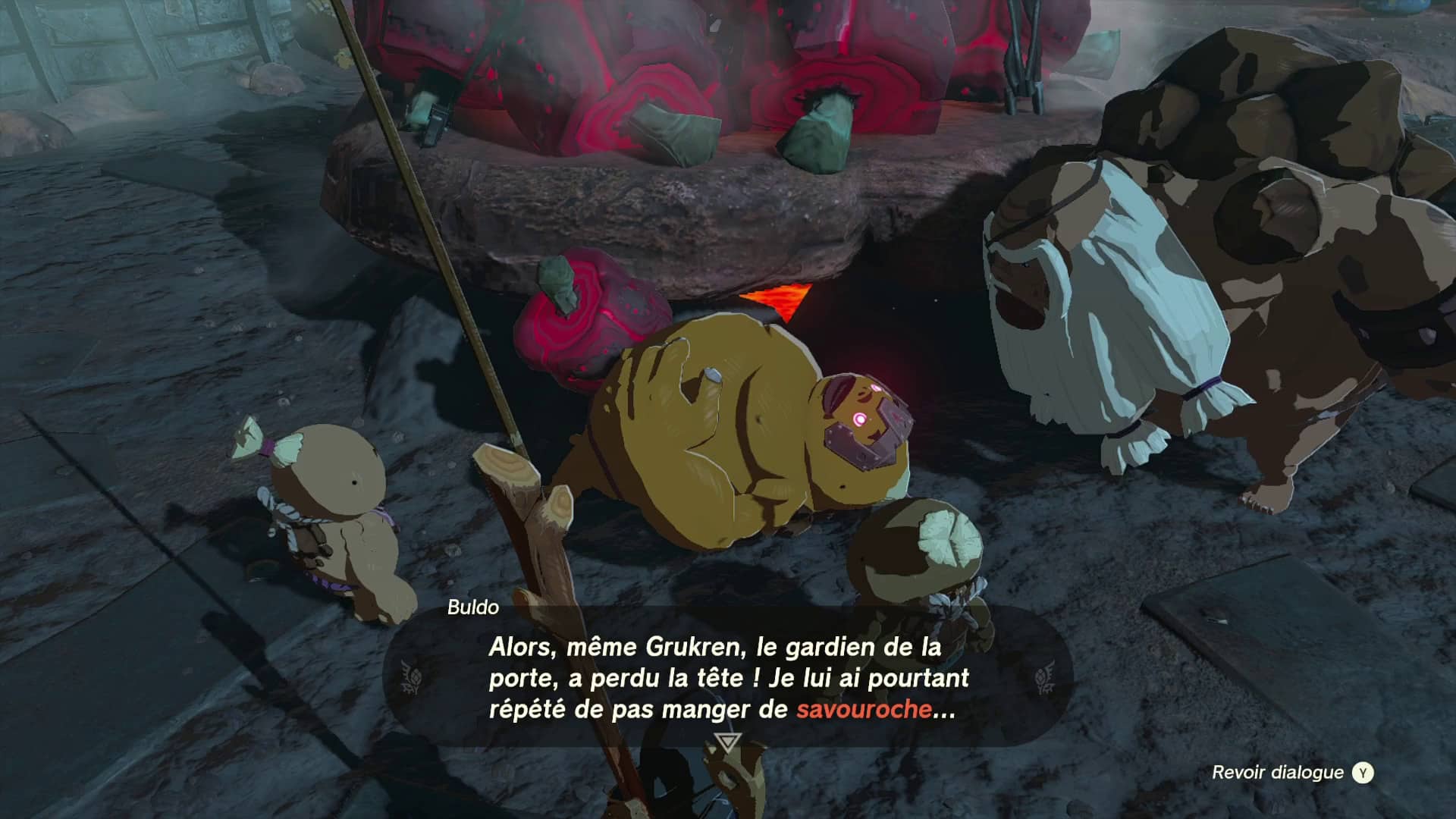Yunobo Du Village Goron Ratkaisu Zelda Tears Of The Kingdom 