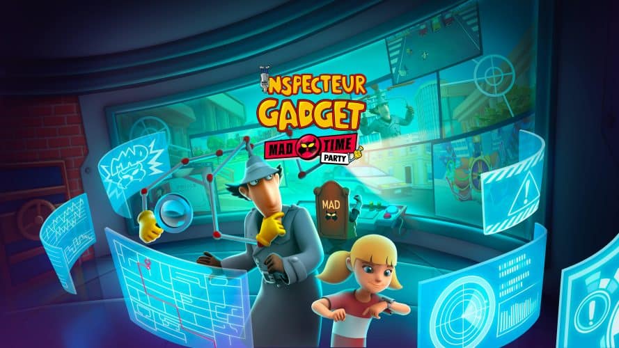 Image d\'illustration pour l\'article : Inspecteur Gadget – Mad Time Party : Le party game sortira le 14 septembre sur PC et consoles