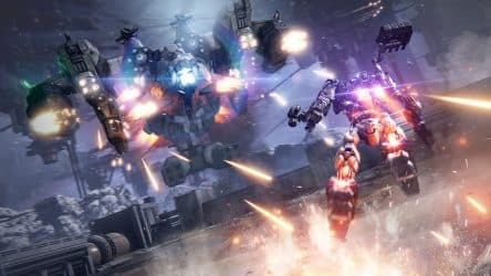 Image d'illustration pour l'article : Armored Core VI: Fires of Rubicon dévoile 13 minutes de gameplay intenses